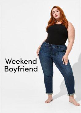 Plus Size - Pull-On Weekend Straight Stretch Twill Pant - Torrid