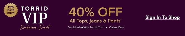 Banner promoting 'Triple Point Tuesdays' with the text 'Earn 3x Points' and '3 Points For Every $1 Spent When You Use Your Torrid Credit Card. Valid 10/8. Must Be Enrolled In The Torrid Rewards Program.' Includes a call-to-action 'Learn More >