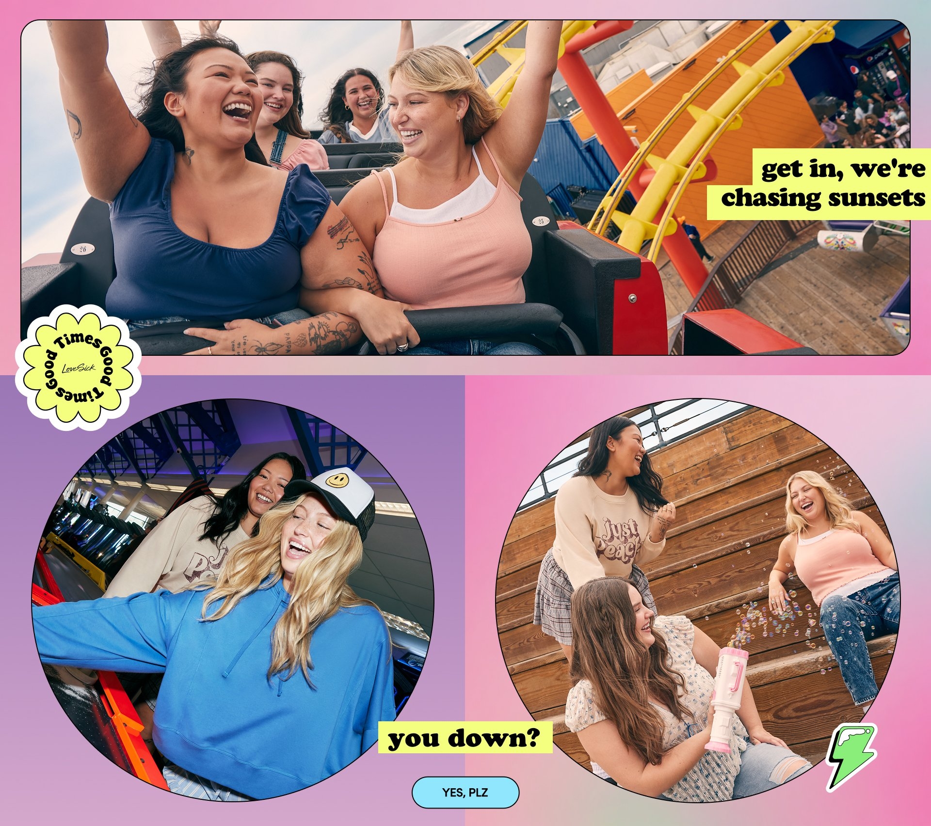 Image 32: Good Times Coming Soon 8.13.25.The Hype Is Real. get first dibs and 25 bonus points** Sign up for emails and texts