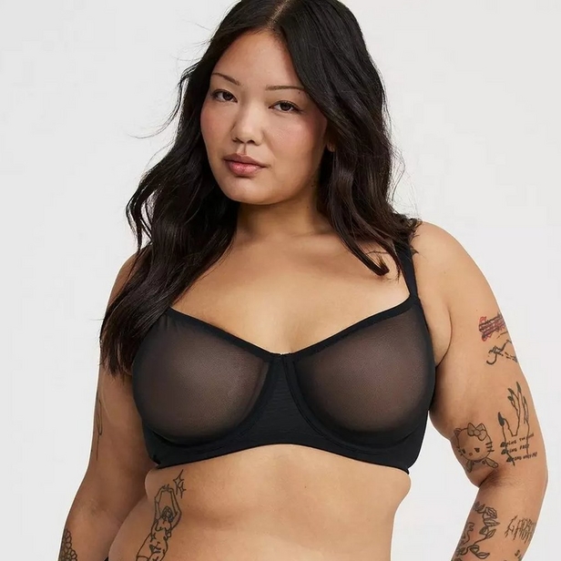 A horizontal banner featuring five images highlighting the 'Oatmeal' collection. The first panel on the left is a solid beige block with the black text 'OATMEAL'. The second panel shows a plus-size model standing with her hands behind her head, wearing a beige hoodie and matching joggers with white and grey sneakers. The third panel is a medium shot of the same model in the beige hoodie. The fourth panel features a different plus-size model wearing a beige sports bra with a small gold pattern, paired with a matching open-front knit cardigan. The final panel on the right shows the second model in the full patterned set, including matching leggings, with a banner at the bottom reading '$25 & UP LEGGINGS*'.