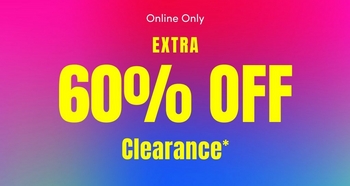 A promotional banner with a vibrant purple background featuring illustrated lightning bolt graphics in white and yellow radiating outward from the center. Text at the top reads 'ONLINE + IN STORE' in small white letters, followed by 'TORRID CASH' in slightly larger white text. Below that, 'LIGHTNING ROUND' is displayed in large bold yellow text with a small yellow lightning bolt emoji on each side. At the bottom is a white rectangular button with dark text reading 'Shop Now'.