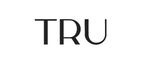 A logo on a white background featuring the text 'TRU' in black sans-serif capital letters with a clean, modern style. The text is contained within a light gray rounded rectangular pill-shaped background. Above the logo, partially visible pink text reads 'ur Exclus' which appears to be cut off at the edges of the image.