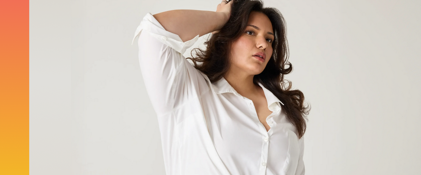 Aleena, Torrid Casting Call 2025 Winner from La Puente, California, wearing a stylish outfit.