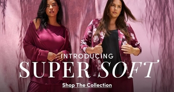 Promotional banner for the Super Soft Collection.