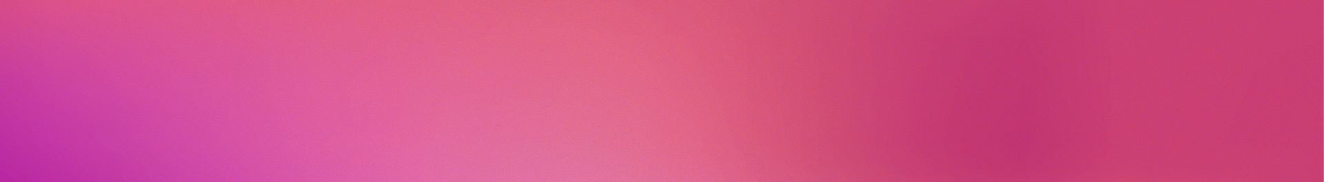Wide banner background featuring a repeating pattern of pink lightning bolt icons arranged in diagonal rows across a solid red background, with no text present.