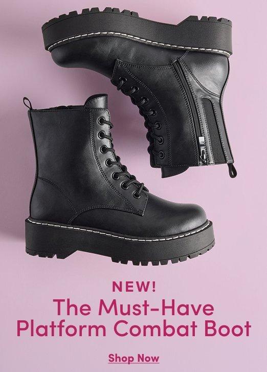 Banner ad for statement shoes on a purple gradient background, showing four styles: a black glittery pointed-toe slingback heel, a burgundy patent ankle-strap sandal, a black ankle-strap block heel sandal, and a snake print platform sandal. Text reads: Just Dropped! Let's Go Out? Our Prettiest Night-Out Statement Shoes, Shop Now.