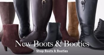 Promotional banner for Boots & Booties.