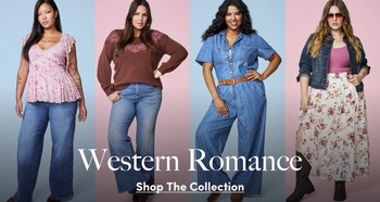 Promotional banner for the Western Romance collection.
