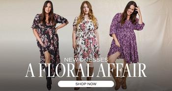 Shop floral dresses.