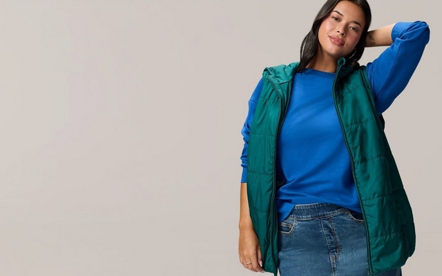 Models wearing outerwear coats and jackets.