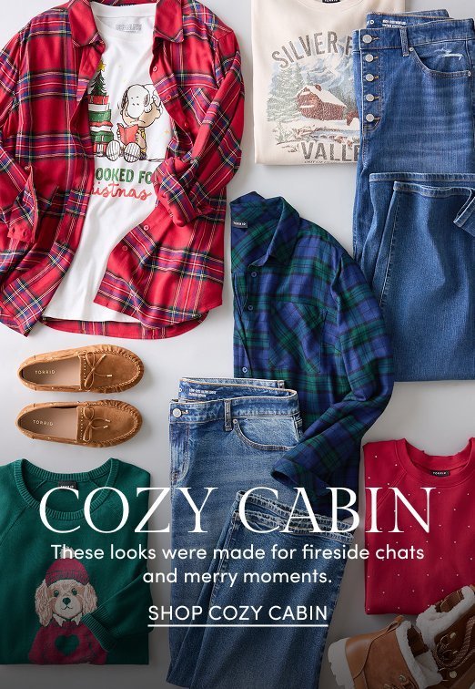Shop Cozy Cabin.