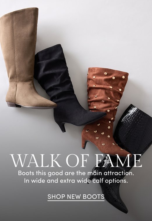 Shop new boots and booties.