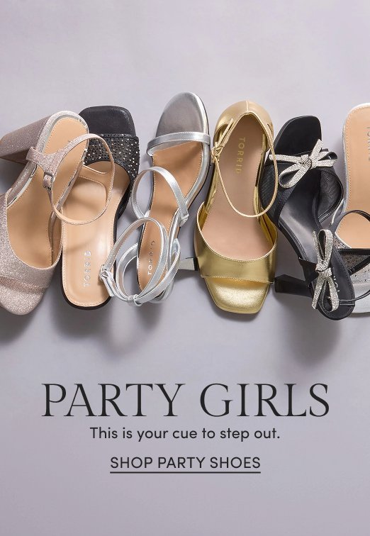 Shop party heels.