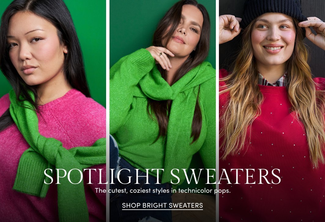 Shop Spotlight Sweaters Bright Sweaters.