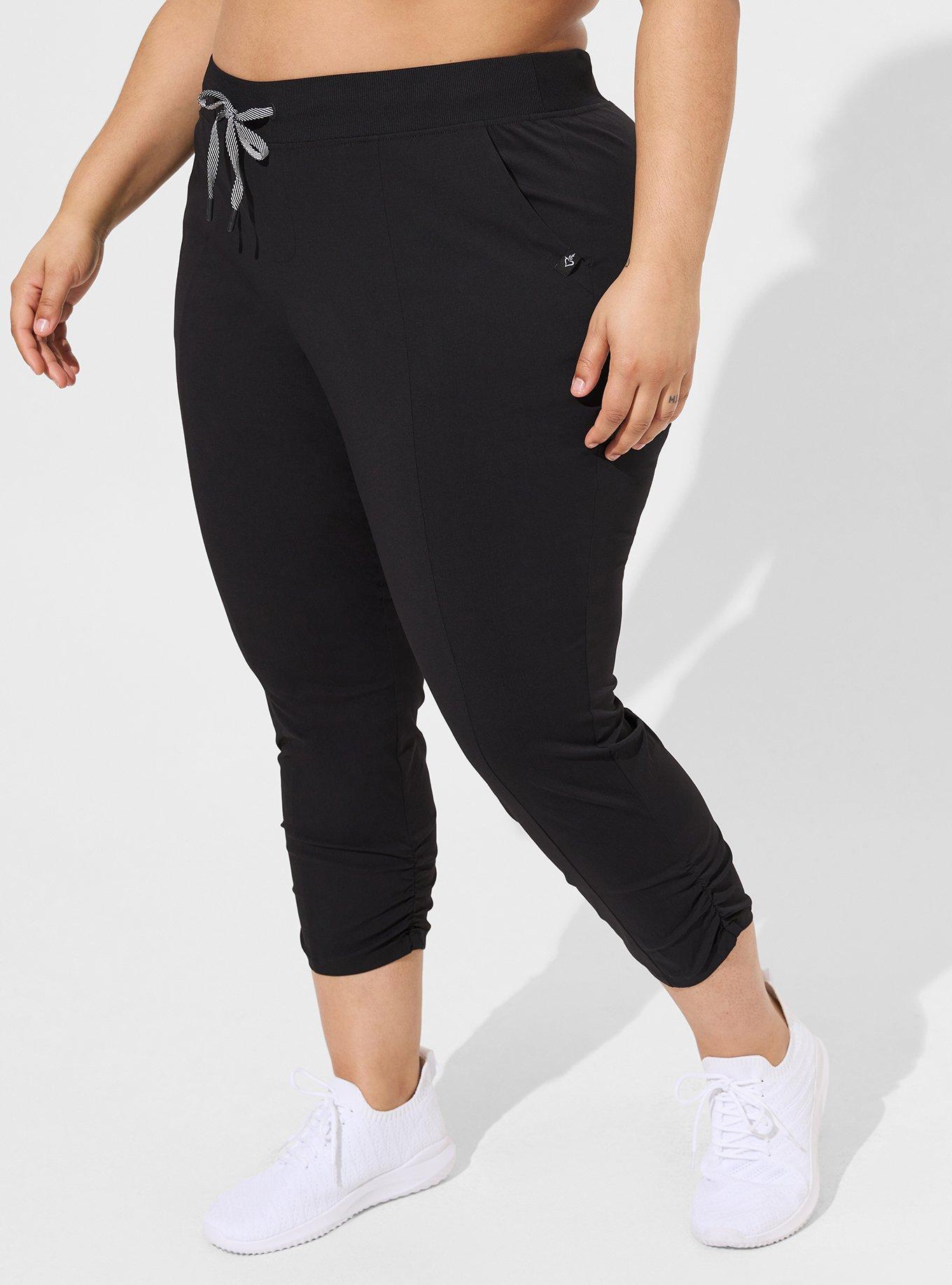 Plus Size - Happy Camper Ripstop Crop Active Walking Pant - Torrid