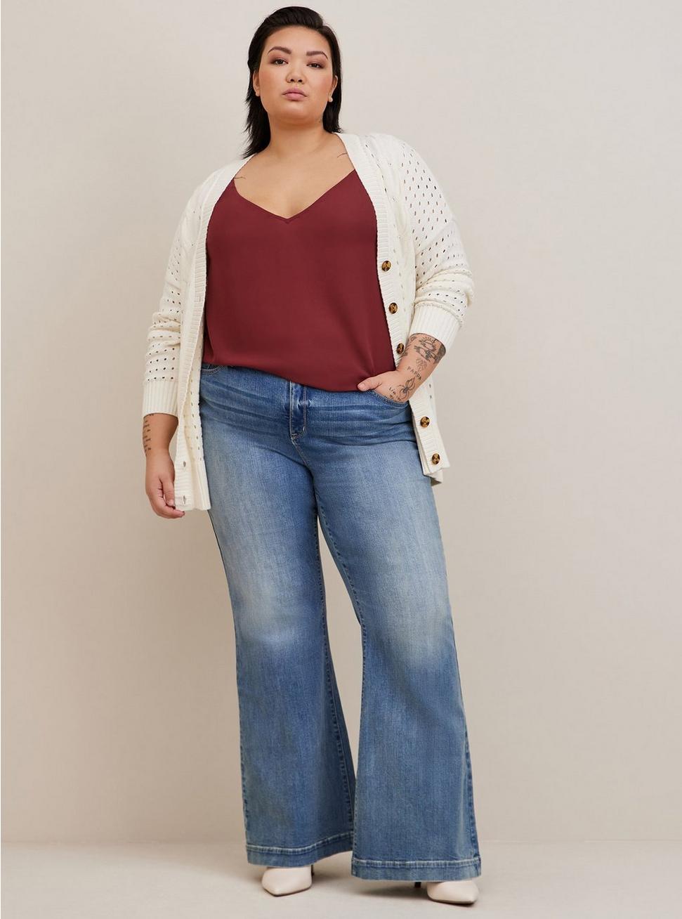 Plus Size - Georgette V-Neck Cami - Torrid Plus Size - Georgette V-Neck Cami - Torrid