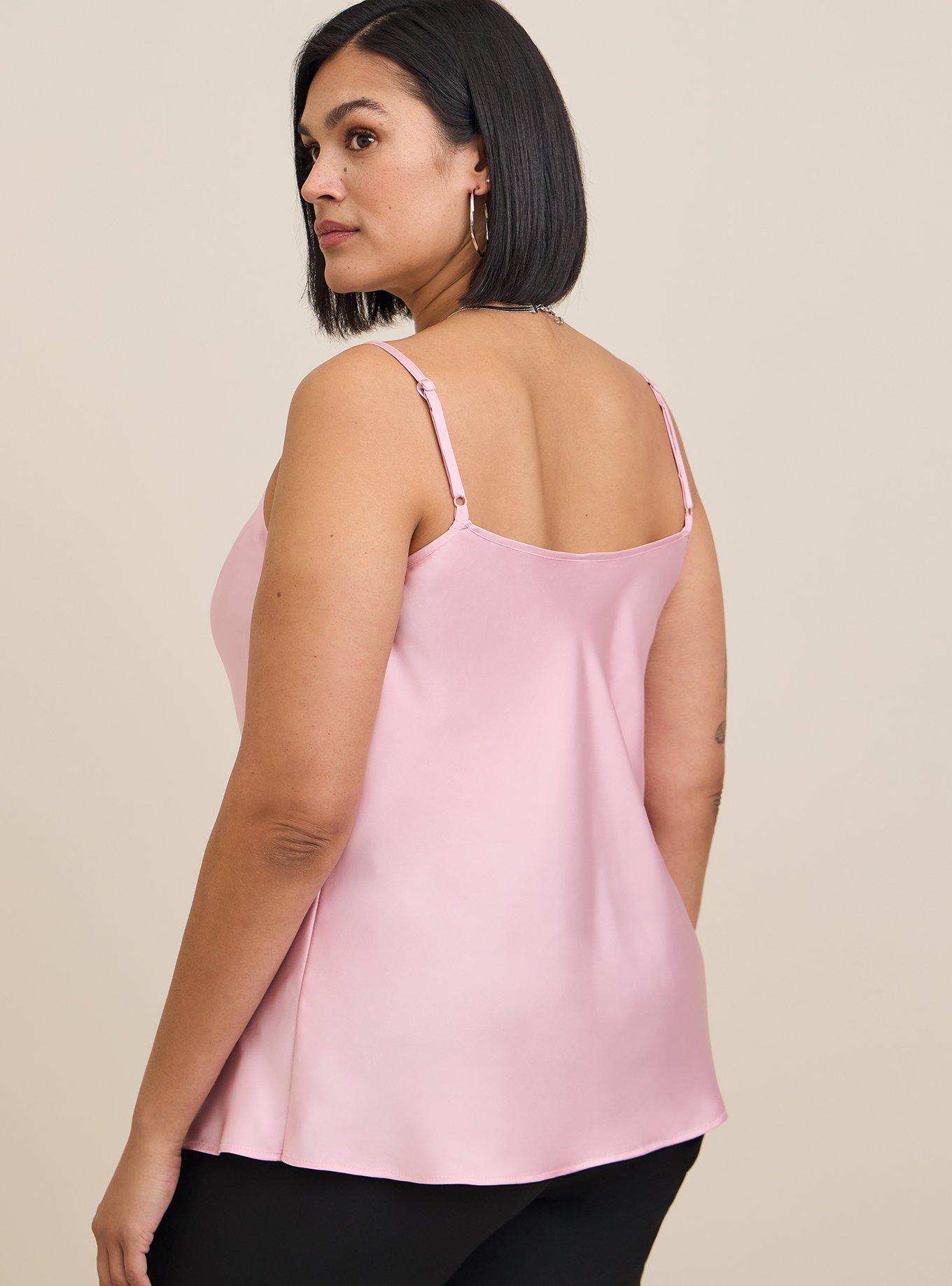 Satin Cowl Neck Cami