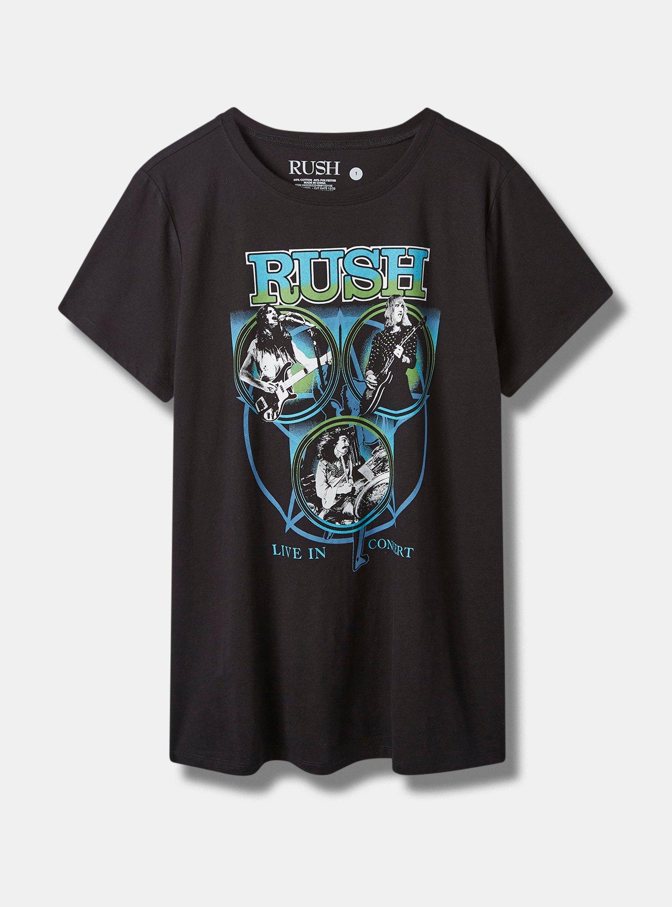 Rush Live In Concert Skull T-Shirt Rush Live In Concert Skull T-Shirt
