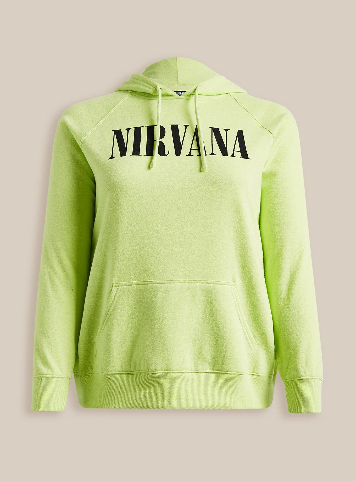 Super Soft Fleece Pullover Hooded Sweatshirt (Neon Green