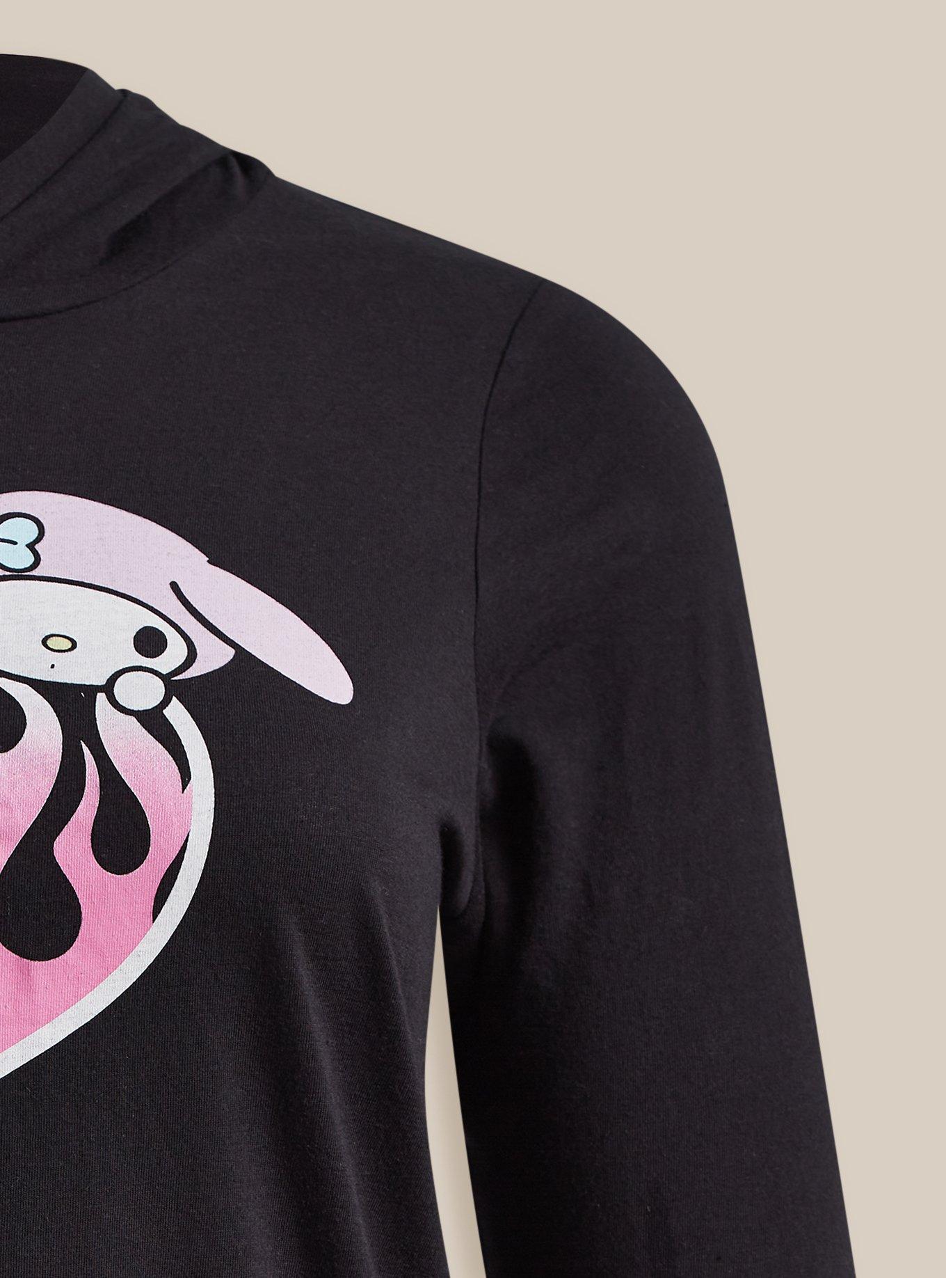 Plus Size - My Melody Kuromi Classic Fit Vintage Hoodie Tee - Torrid