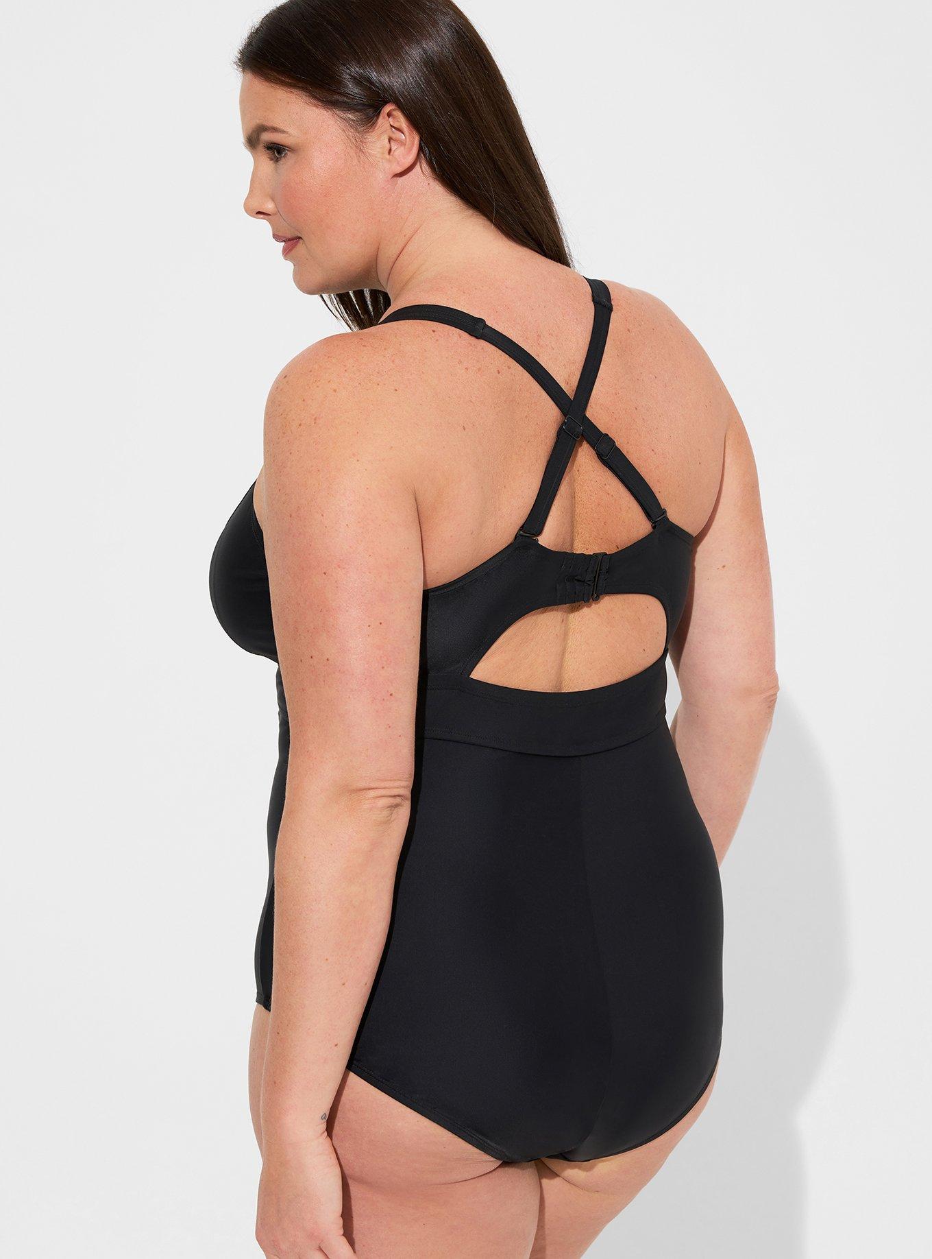 Plus size shop lap swimsuits