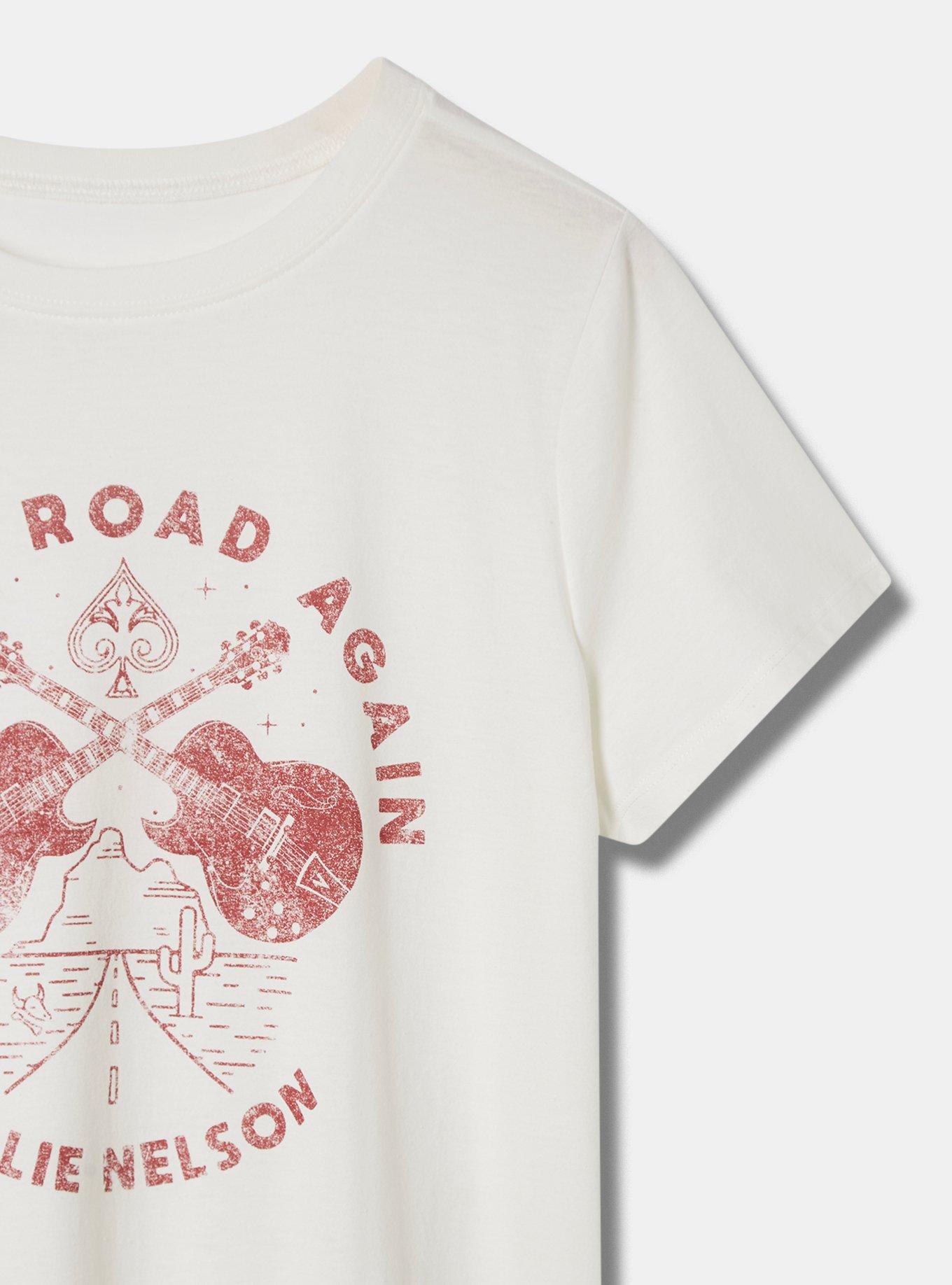 Willie Nelson Classic Fit Cotton Crew Tee