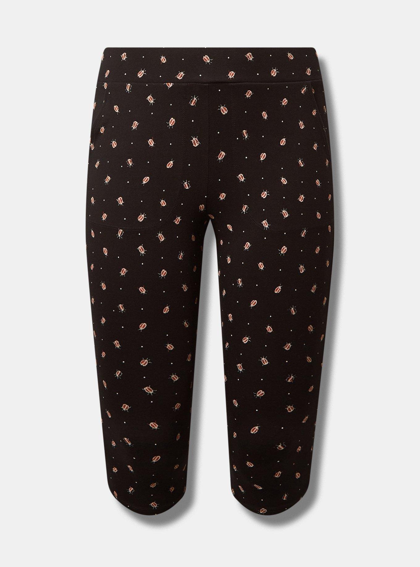 Pedal Pusher Pocket Legging, LADYBUG DOT, hi-res