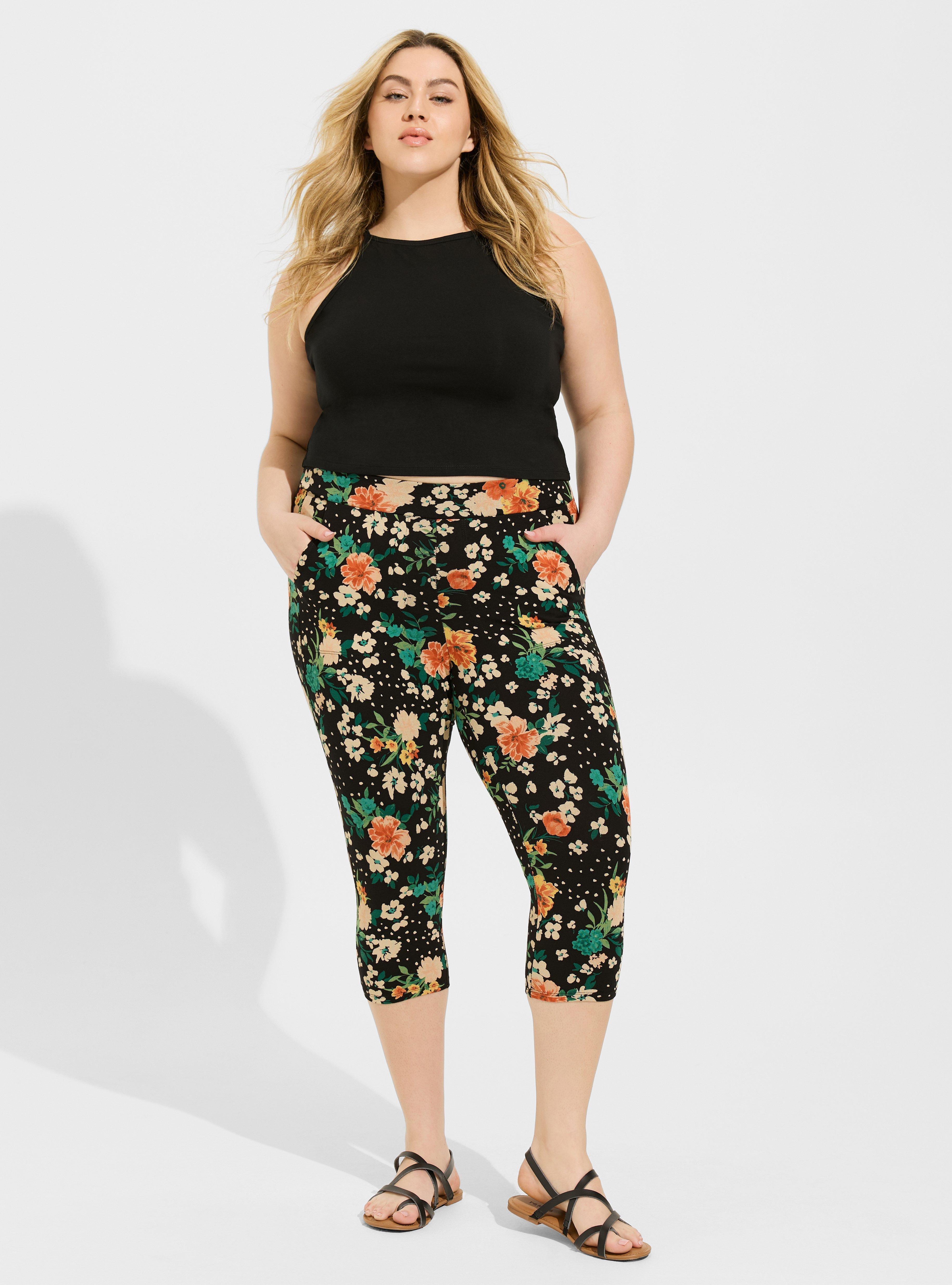 Plus Size - Pedal Pusher Signature Waist Premium Legging - Torrid