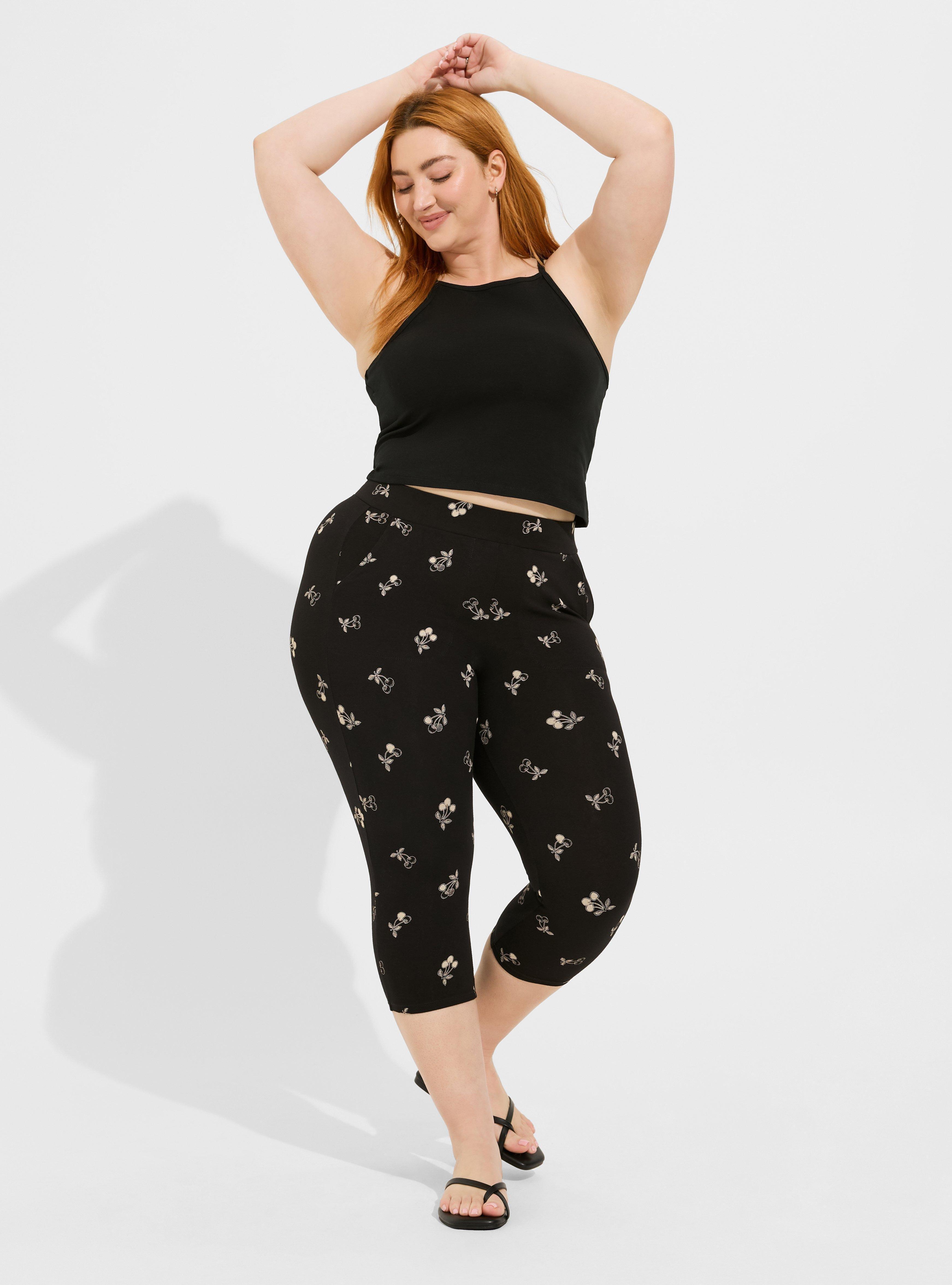 Plus Size - Pedal Pusher Signature Waist Pocket Legging - Torrid