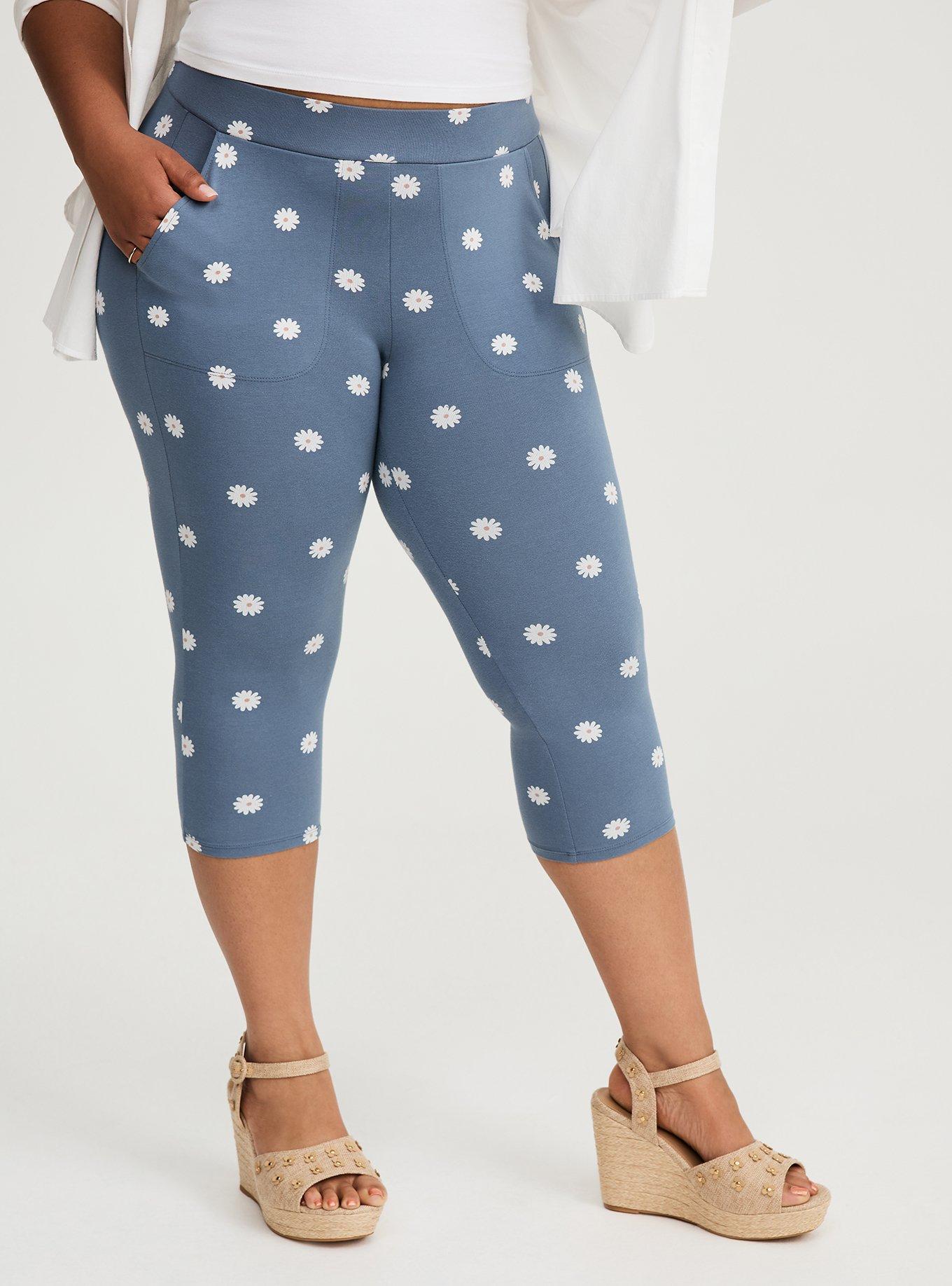 Pedal-Pusher Pocket Legging