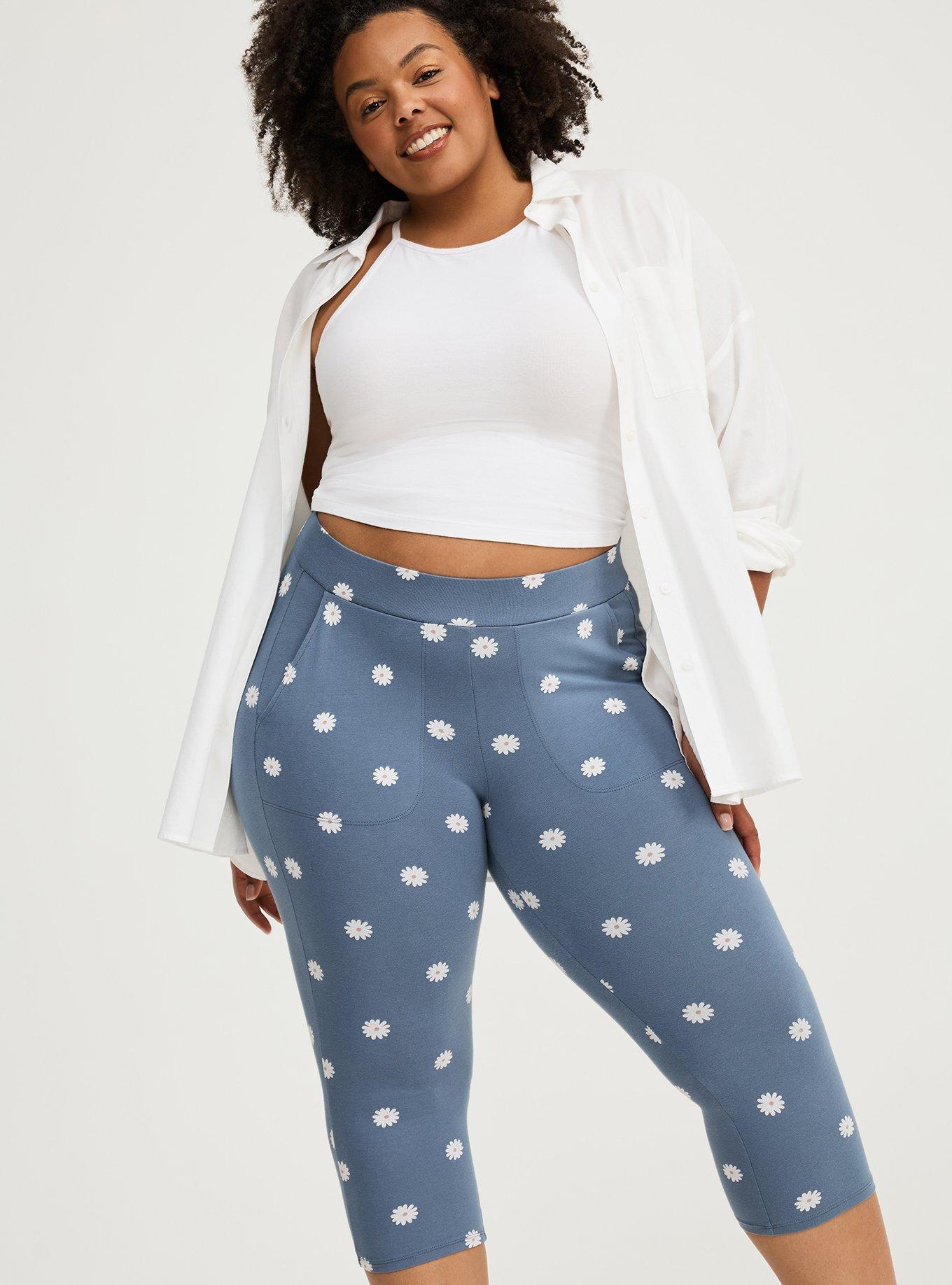Pedal-Pusher Pocket Legging