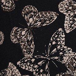 Pedal Pusher Pocket Legging, COOL BUTTERFLIES DEEP BLACK, swatch