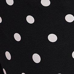 Pedal Pusher Pocket Legging, COASTING DOTS BLACK, swatch
