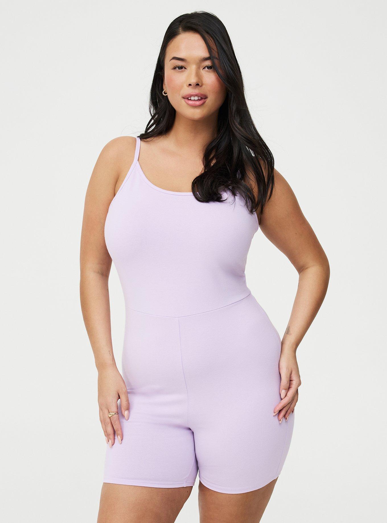 5'' Bike Short Catsuit, ENGLISH HYACINTH, alternate