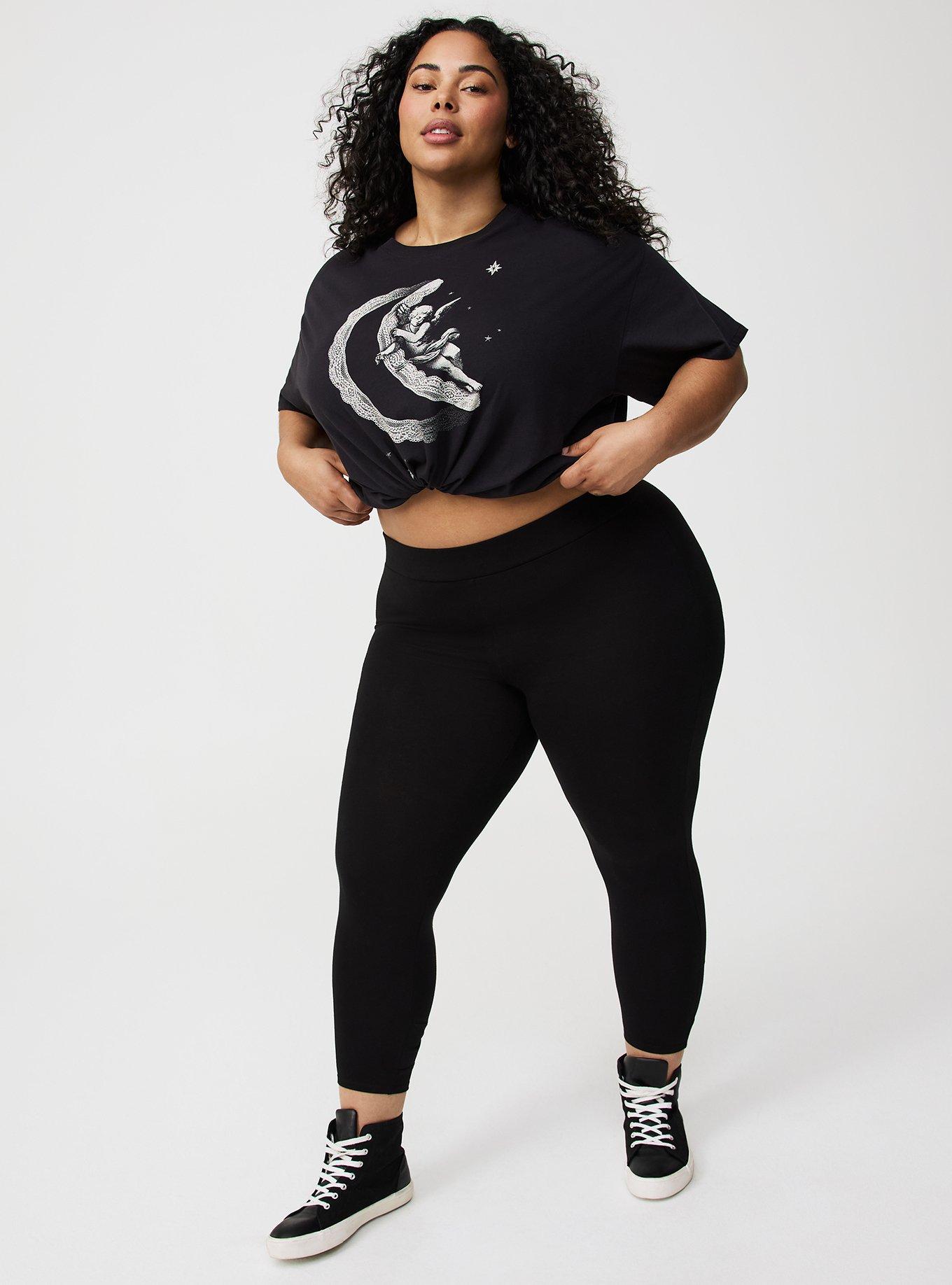 Crop Signature Waist Keyhole Pocket Legging