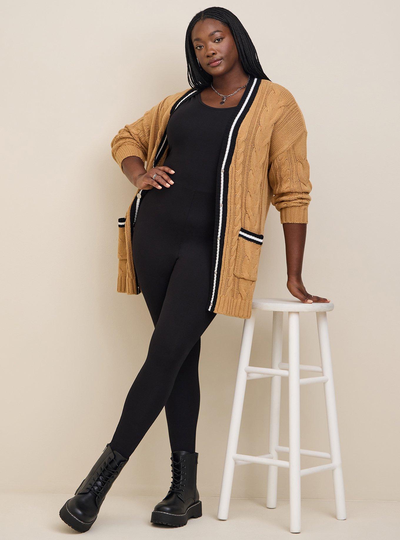 Full Length Wide Strap Premium One Piece, DEEP BLACK, hi-res