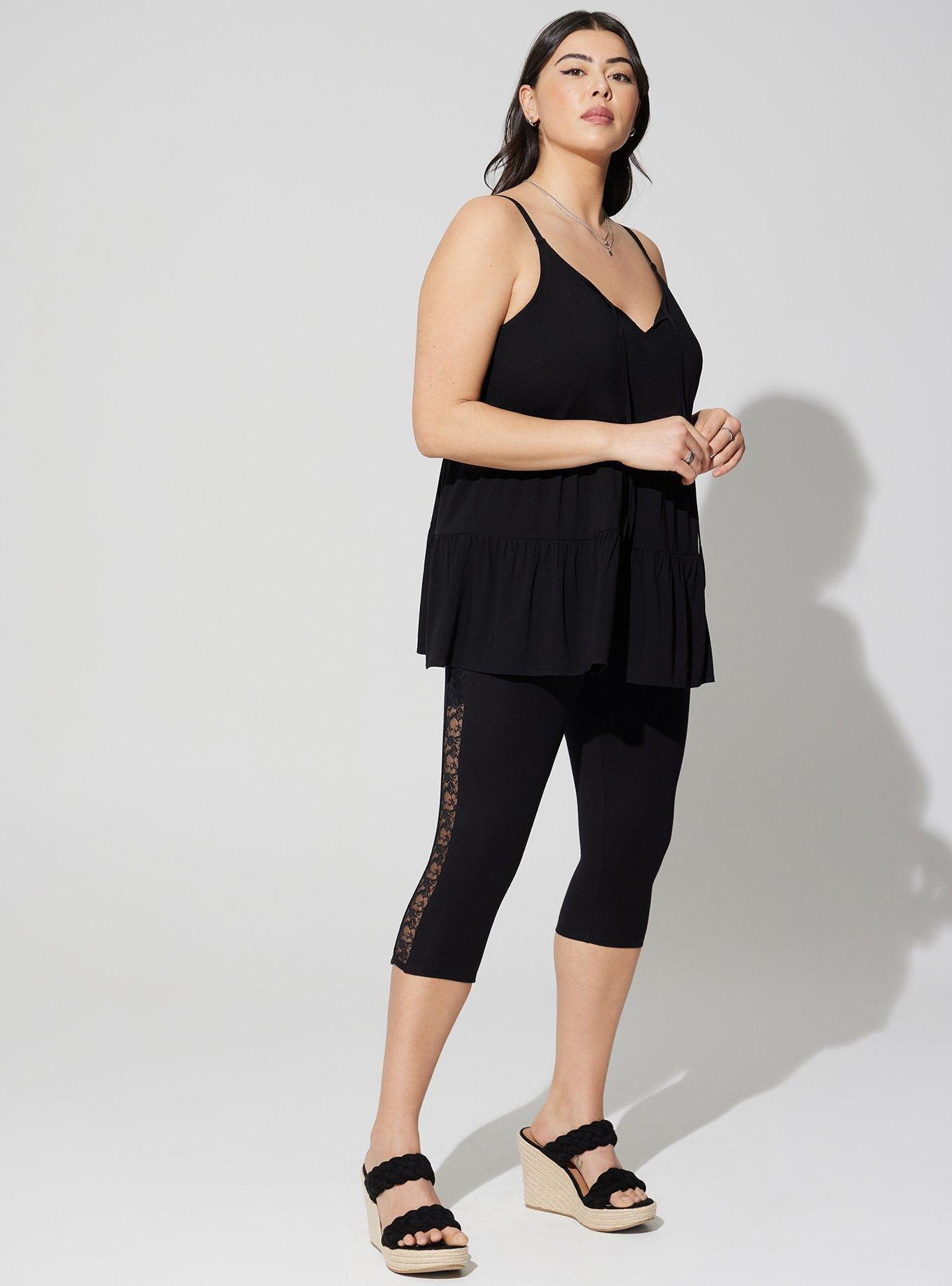 Pedal Pusher Signature Waist Lace Legging