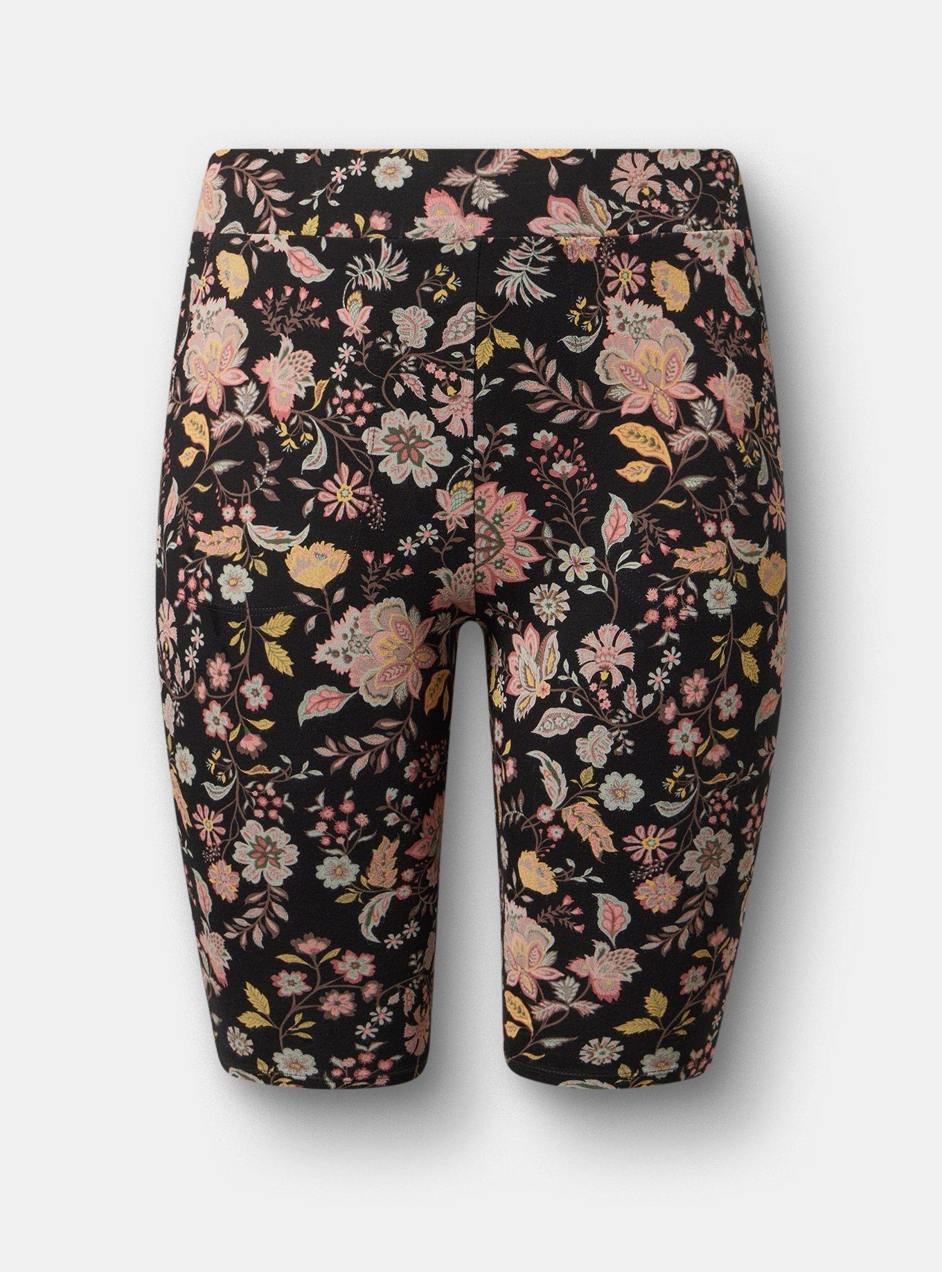 11'' Pocket Bike Short, FEMME JACOBEAN BLACK, hi-res