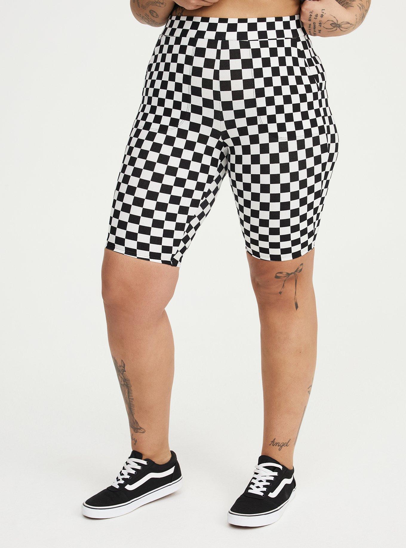 11"" Signature Waist Pocket Bike Short, CHECK ME OUT BLACK, alternate