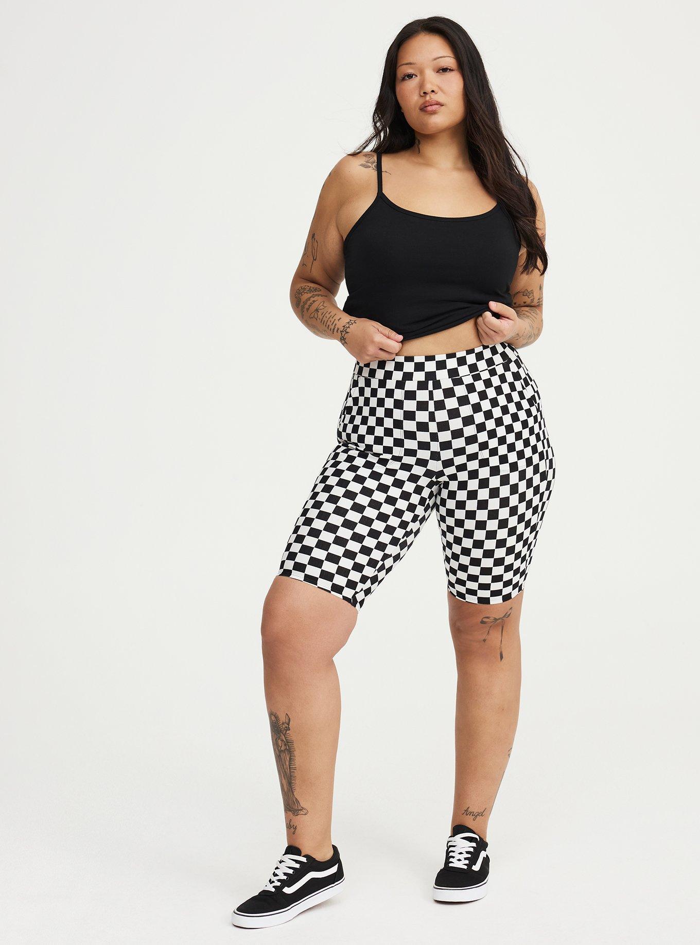 11"" Signature Waist Pocket Bike Short, CHECK ME OUT BLACK, alternate