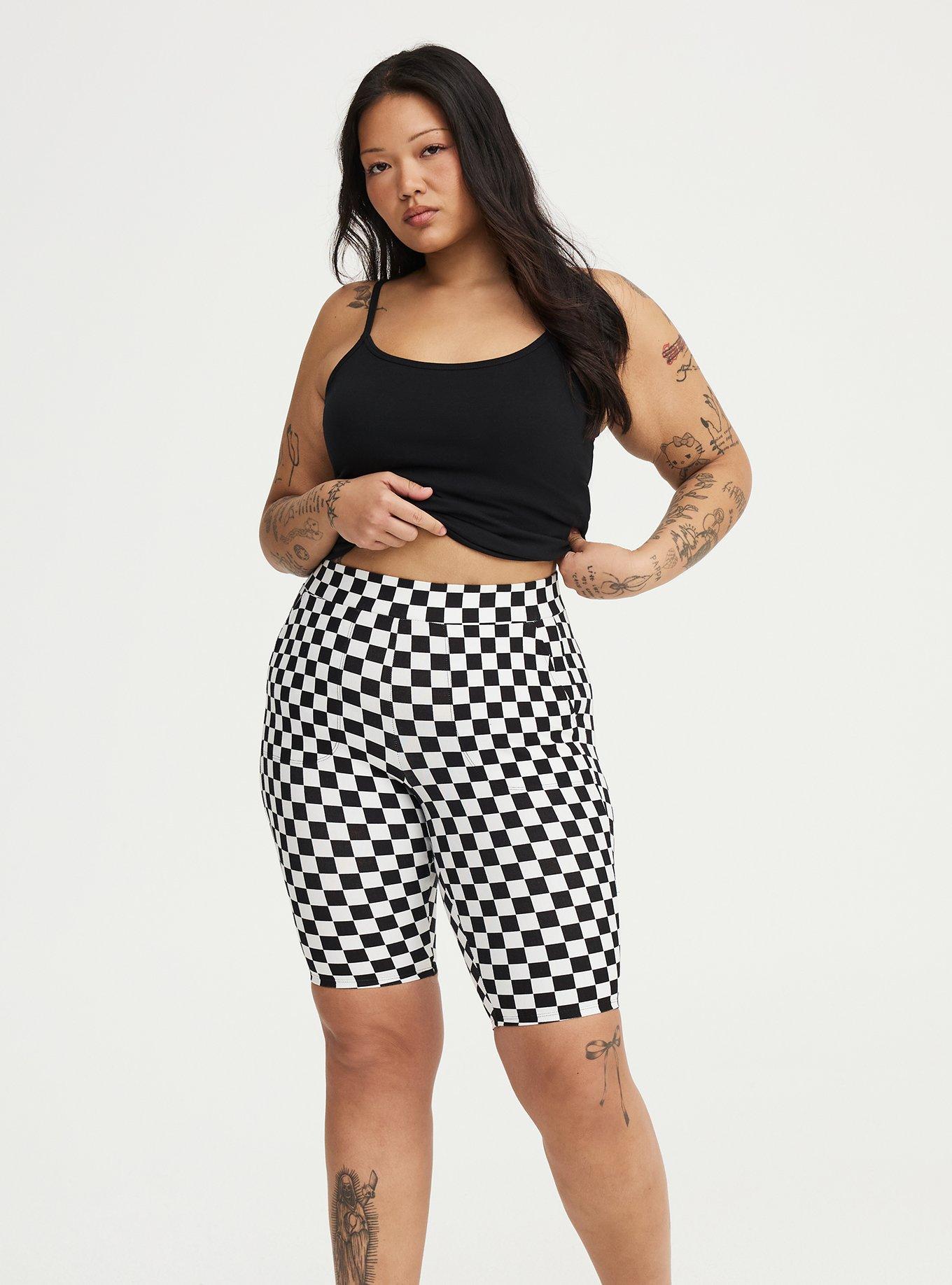 11"" Signature Waist Pocket Bike Short, CHECK ME OUT BLACK, alternate