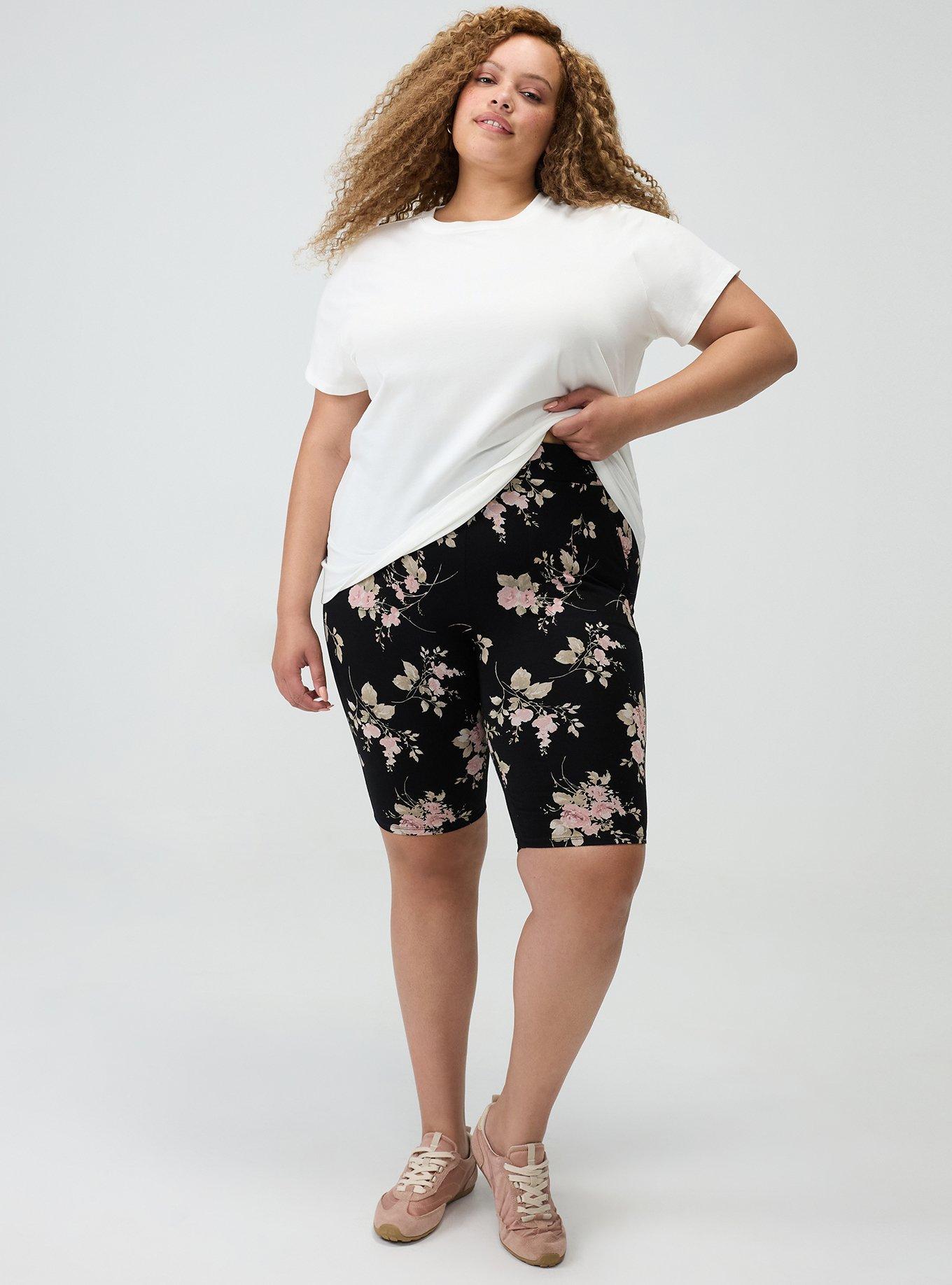 11'' Signature Waist Pocket Bike Short, GRACE FLORAL BLACK, hi-res