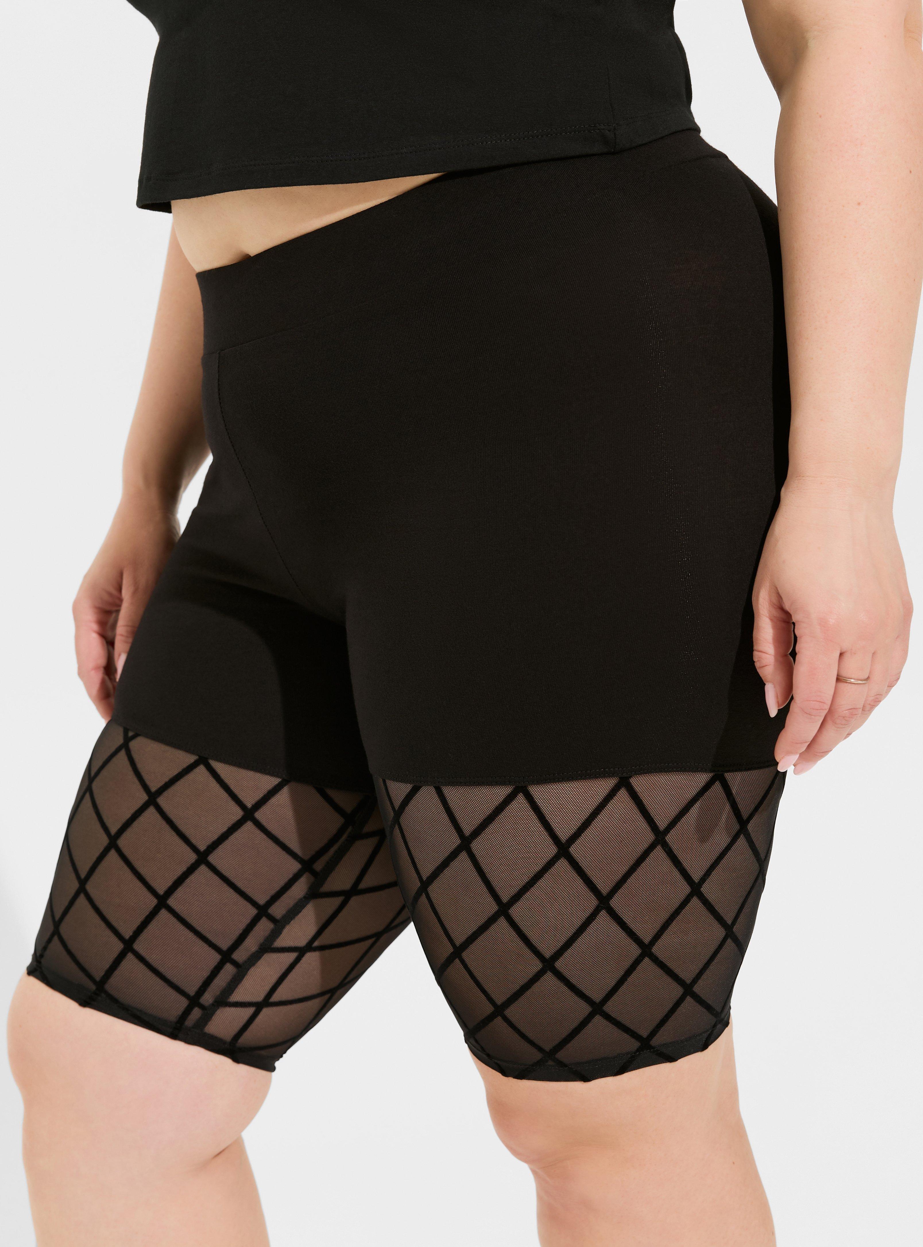 11 Inch Signature Waist Mesh Flocked Bike Short