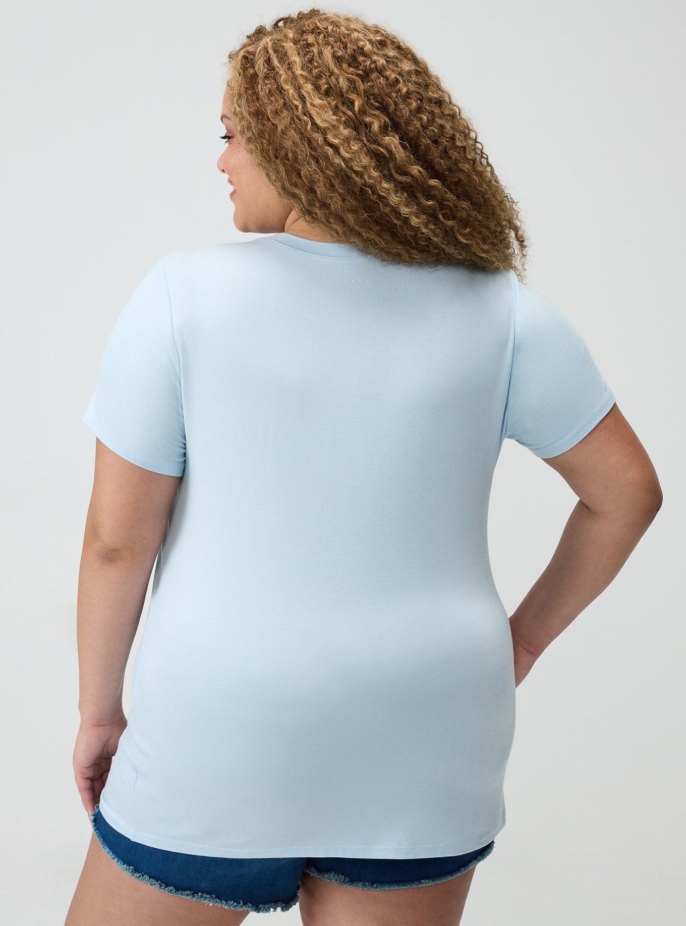 Perfect Super Soft Crew Tee, BABY BLUE, alternate