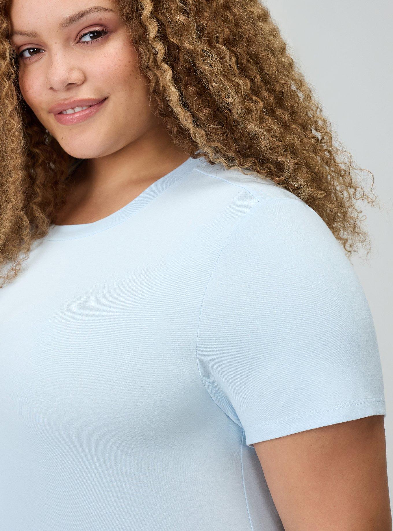 Perfect Super Soft Crew Tee, BABY BLUE, alternate