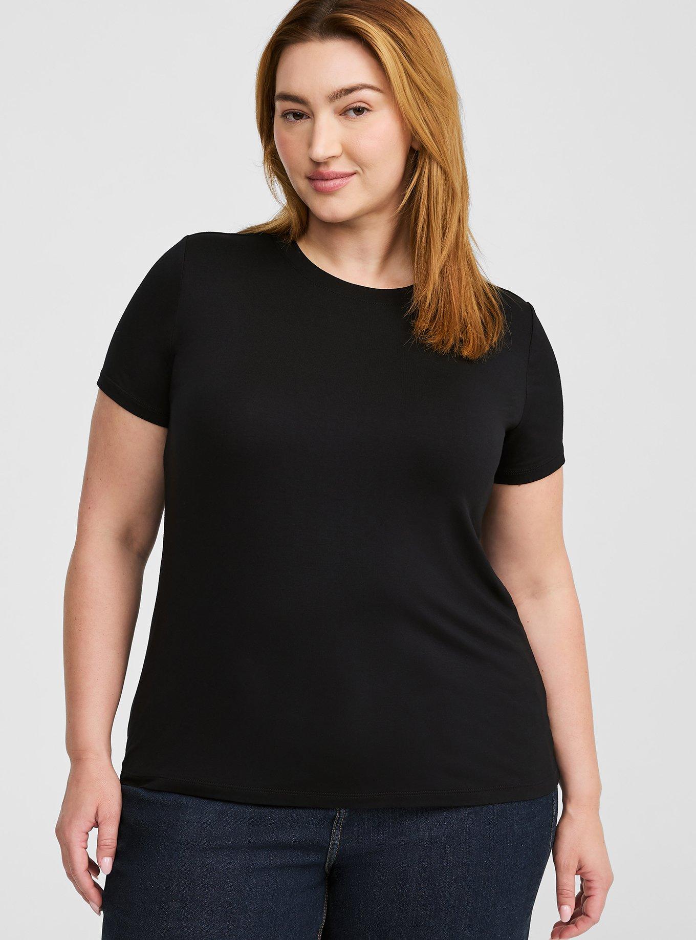 Plus Size - Perfect Super Soft Crew Neck Tee - Torrid