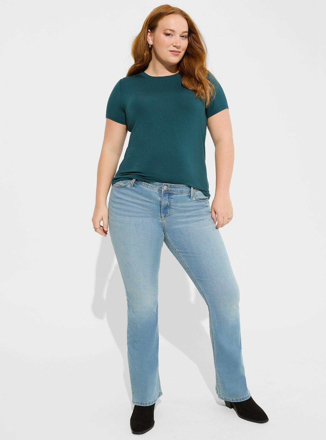 Plus Size - Perfect Super Soft Crew Tee - Torrid