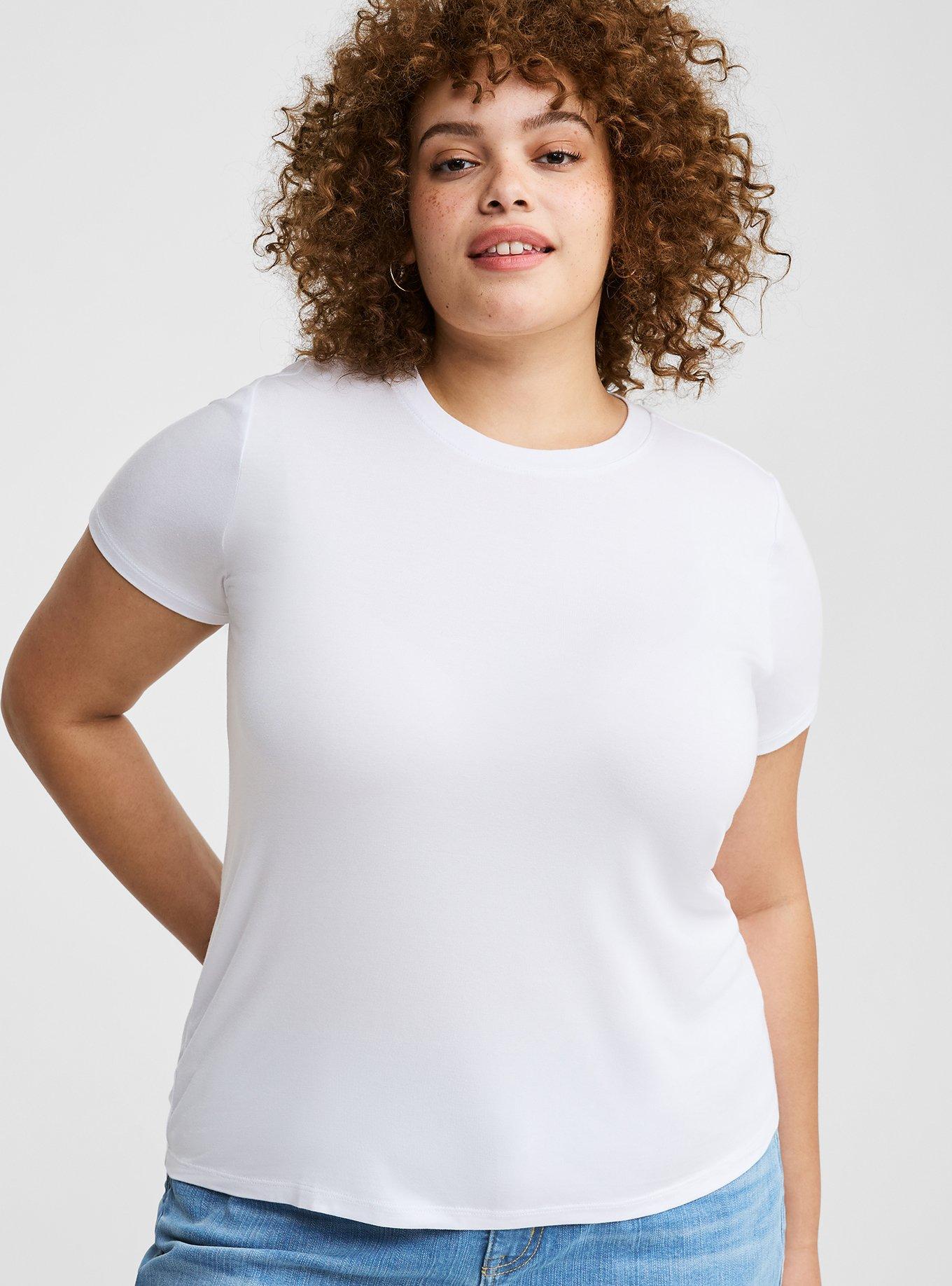 Plus Size - Casper And Hot Stuff Classic Fit Cotton Side Split Tee - Torrid