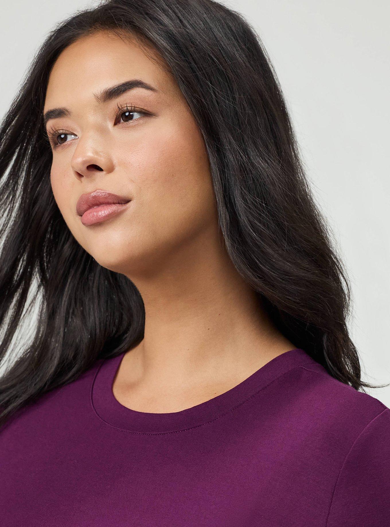 Perfect Super Soft Crew Tee, WINTER BLOOM, alternate