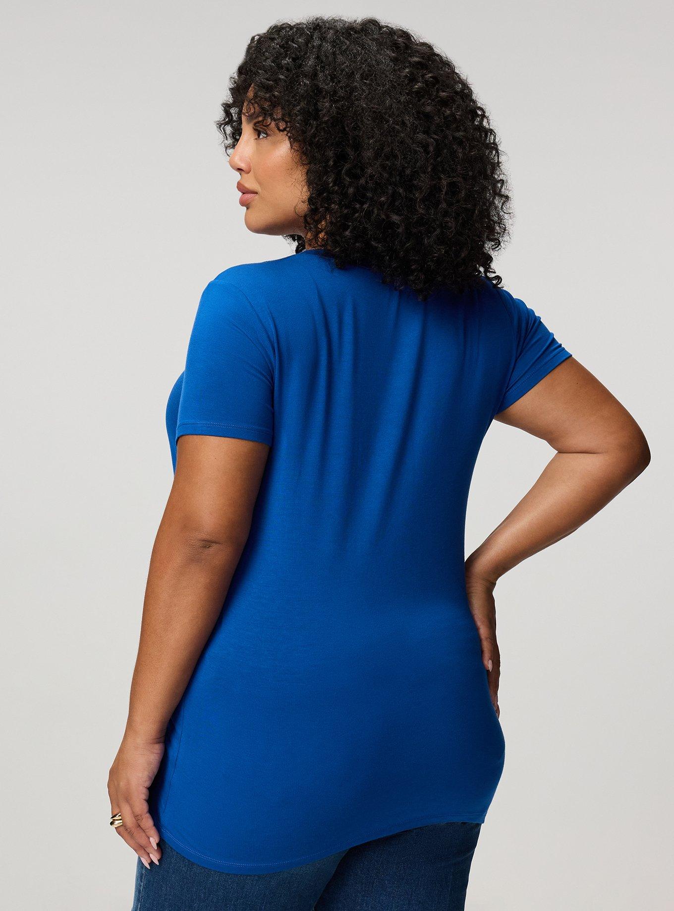 Perfect Super Soft Crew Tee, BLUE QUARTZ, alternate